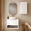 Mueble de baño sobre encimera Box 1 cajon 1 hueco suspendido de Visobath
